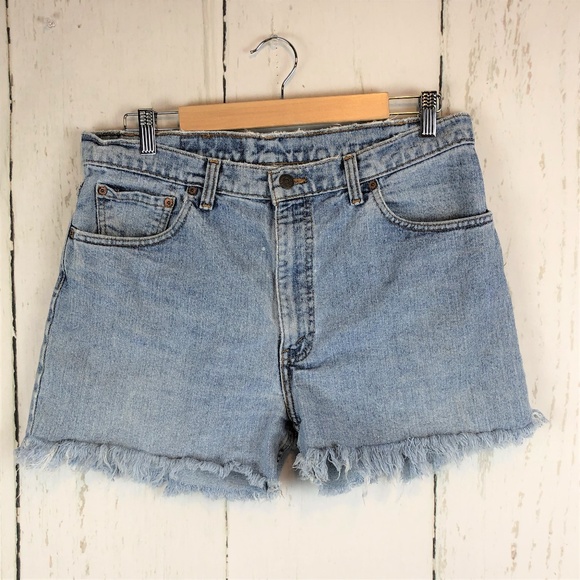 vintage levi cut off shorts